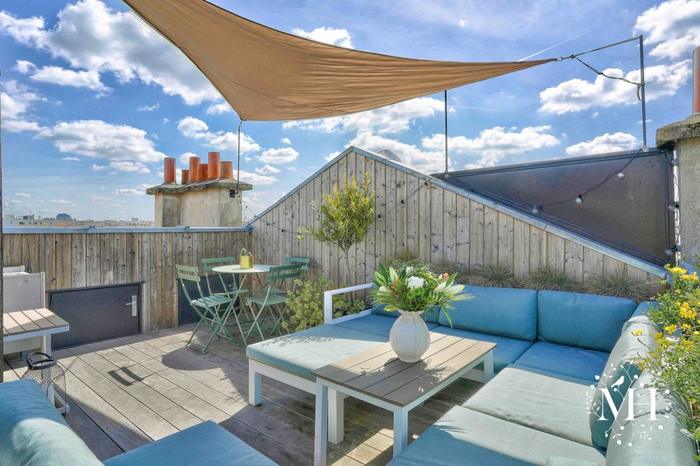 Appartement vendu à Boulogne, dernier étage avec terrasse
