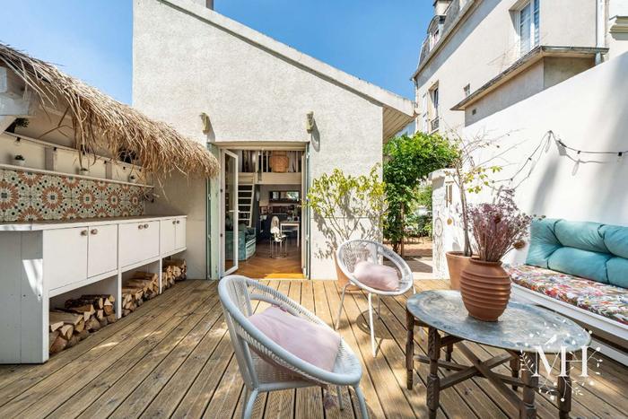 Maison avec terrasse achetée à Neuilly-sur-Seine